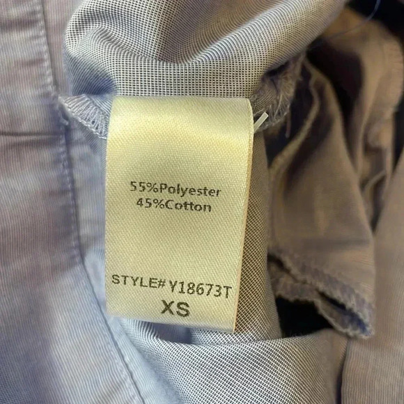 Pomander Place blue long sleeve mini dress size xs - Picture 6 of 7